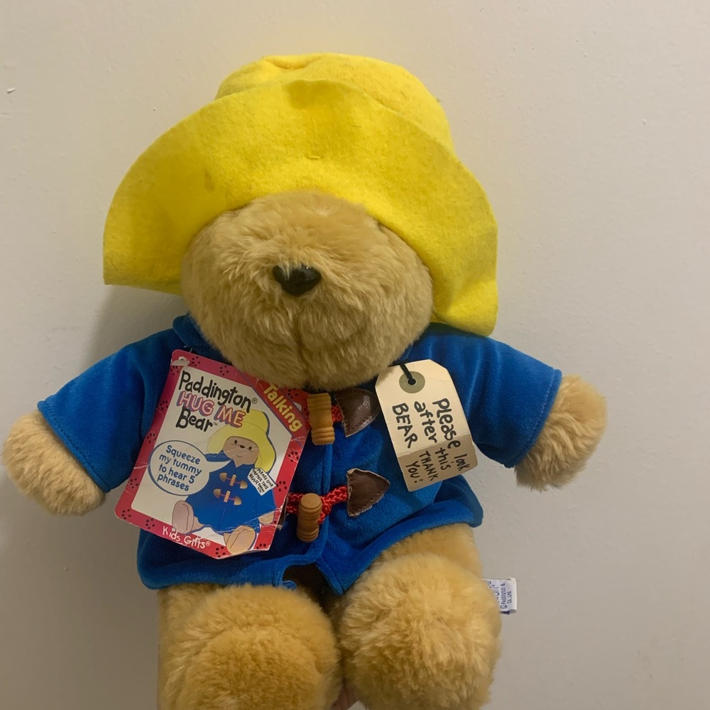 Vintage Paddington bear New with tags